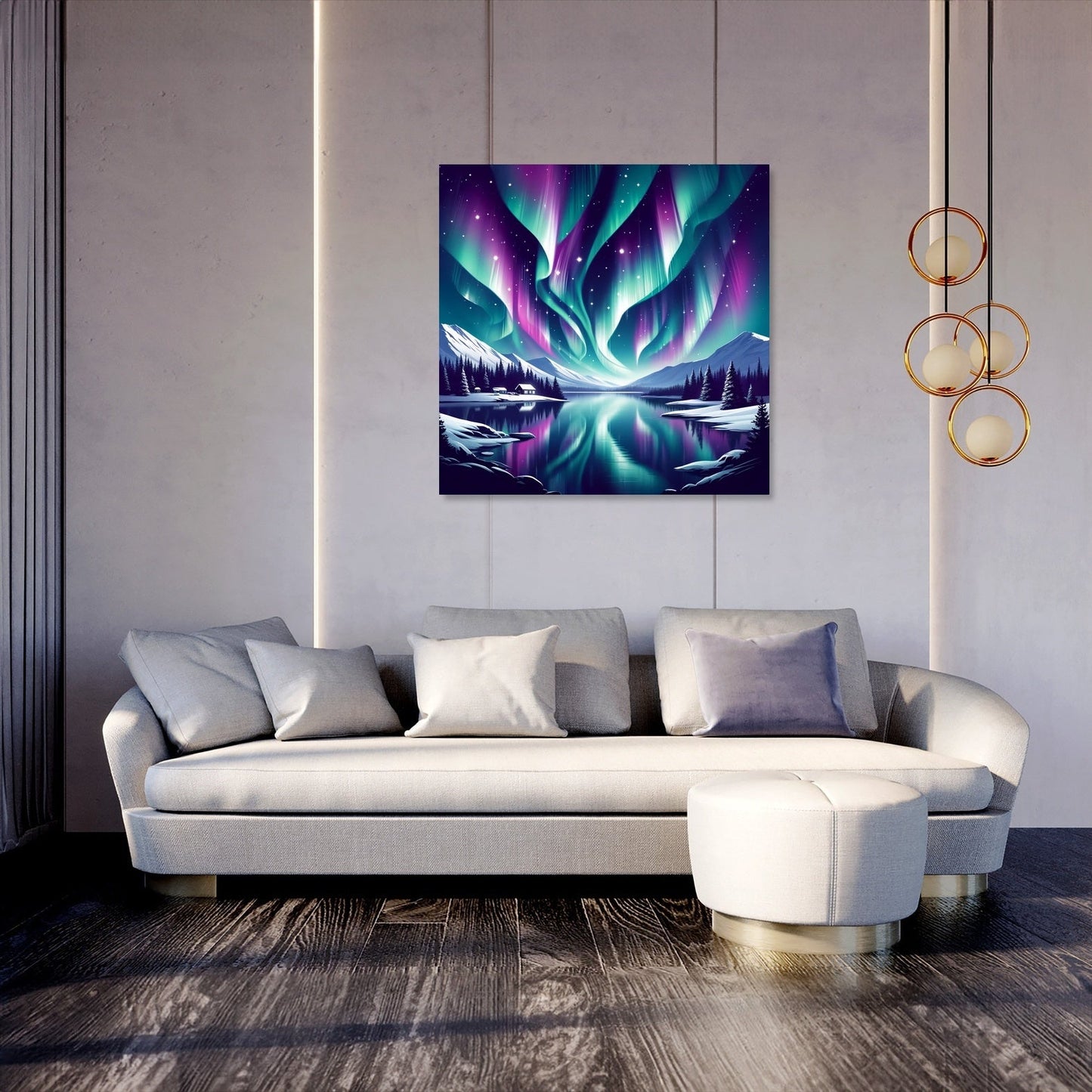 Aurora Borealis Canvas