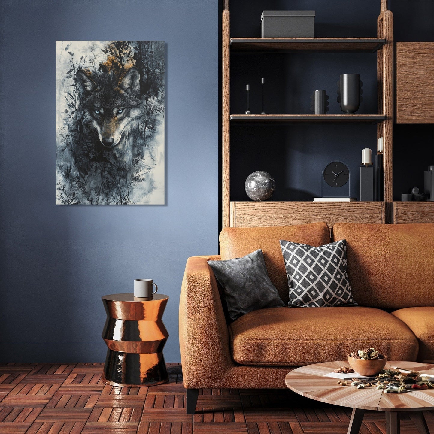 Duality of the Wolf Canvas