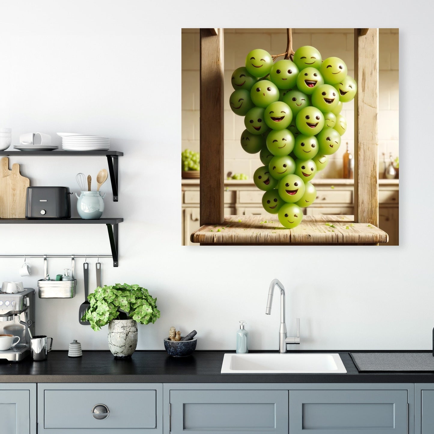 Grapes of Mirth Canvas