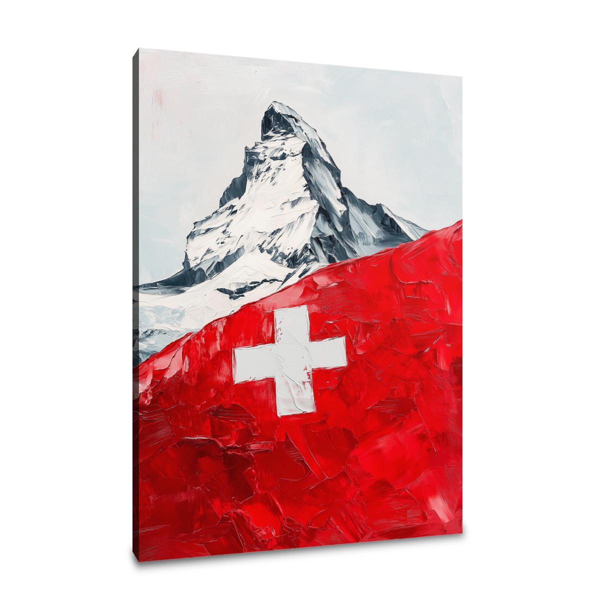 Majestic Alps Canvas