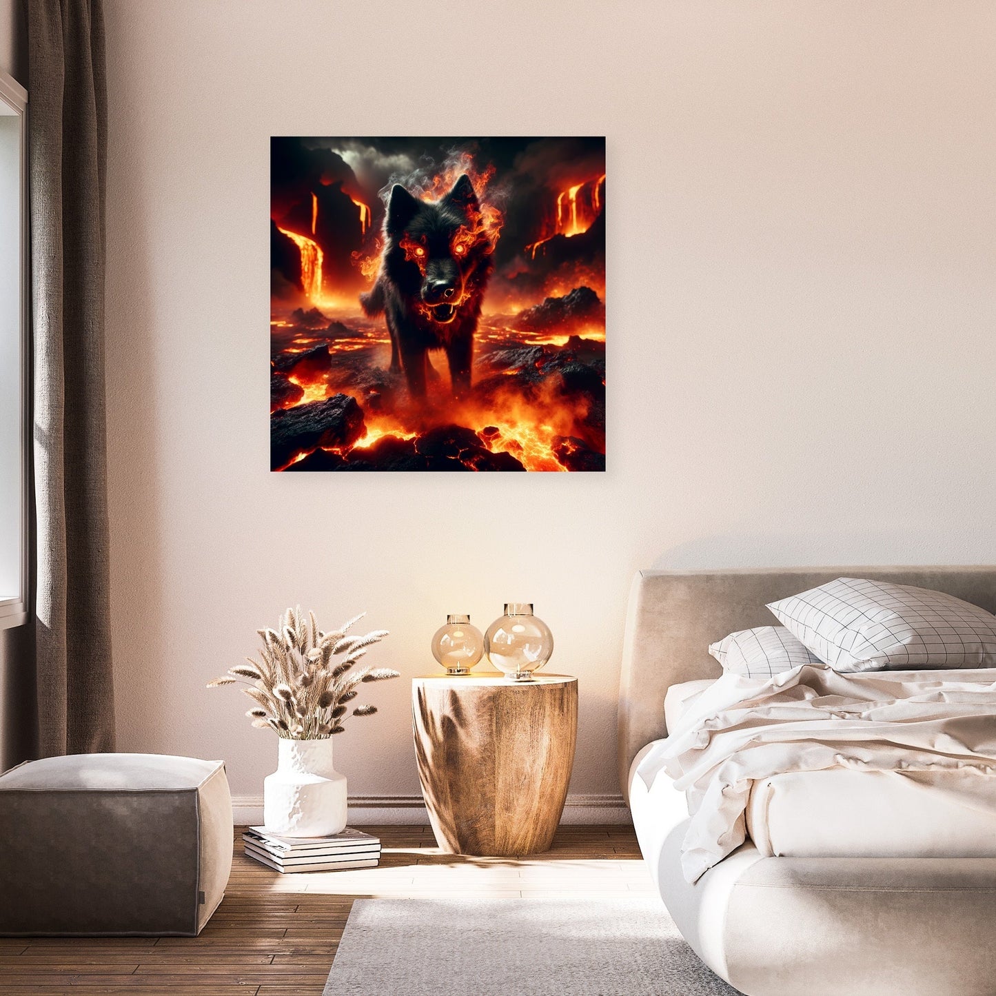 Hellhound of the Underworld Canvas