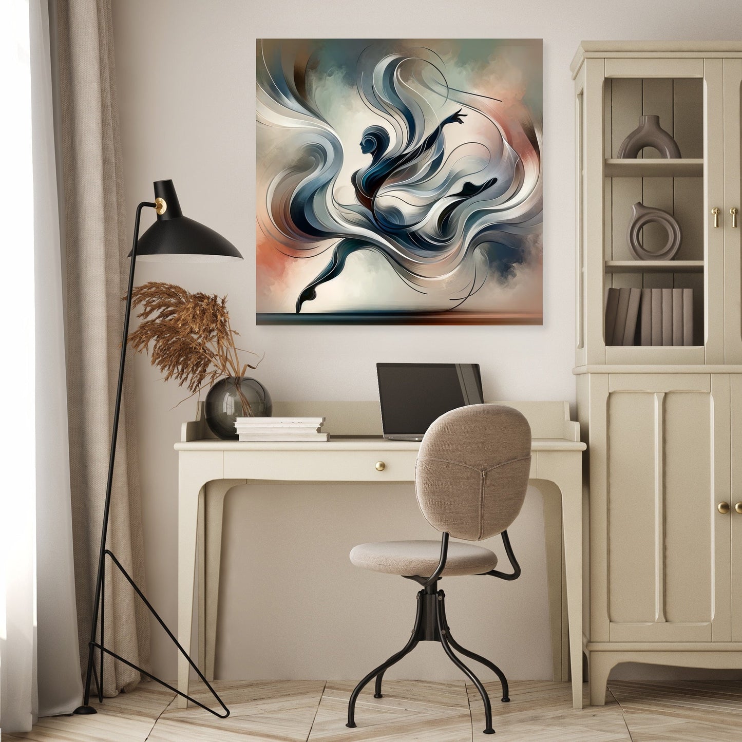 Fluid Dance Canvas