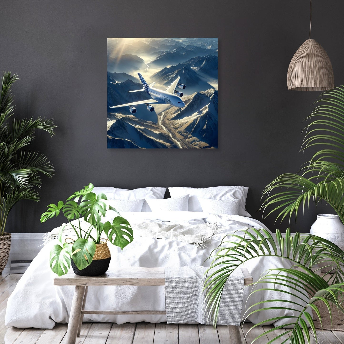 Mountain Majesty Flight Canvas