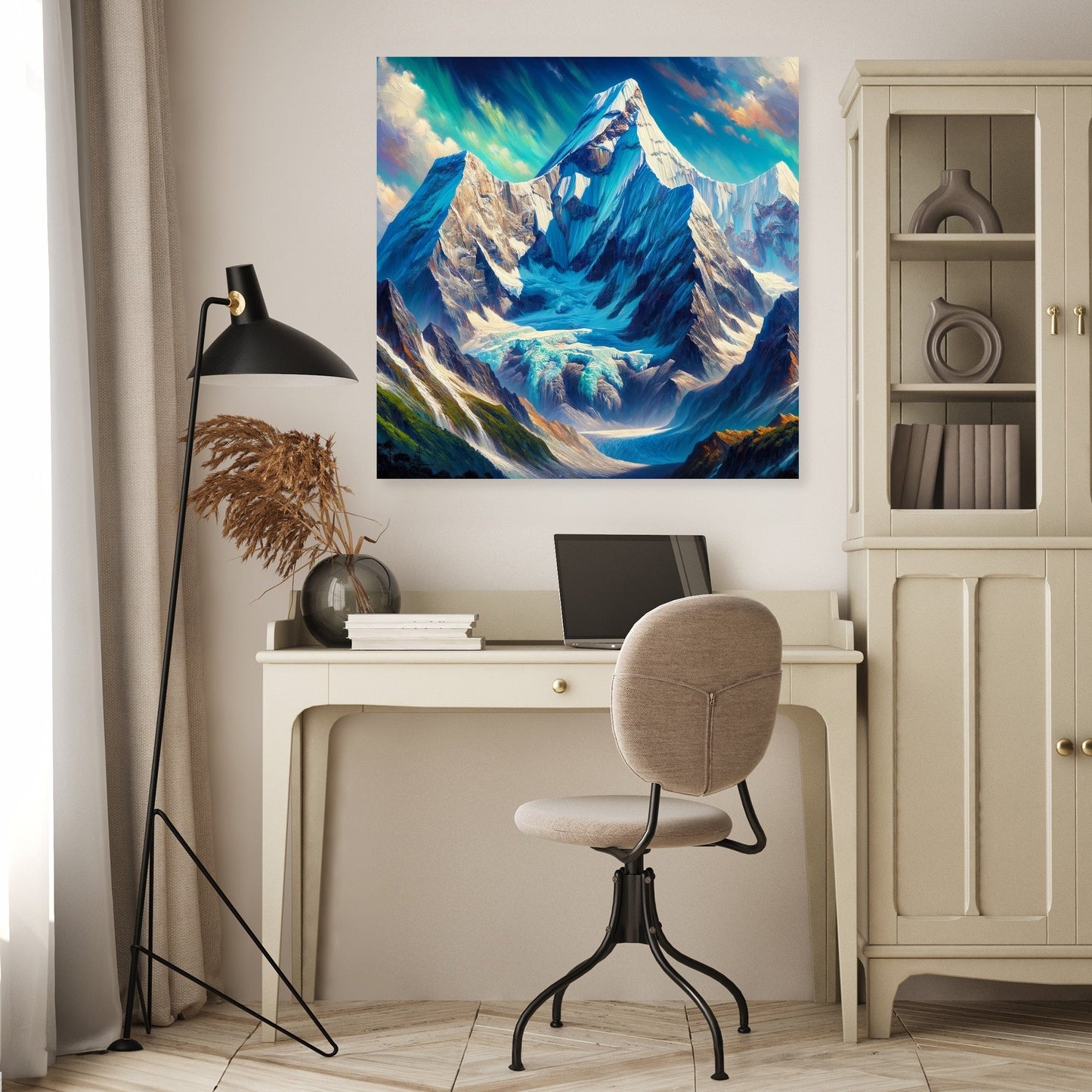 Ama Dablam Vivid Canvas