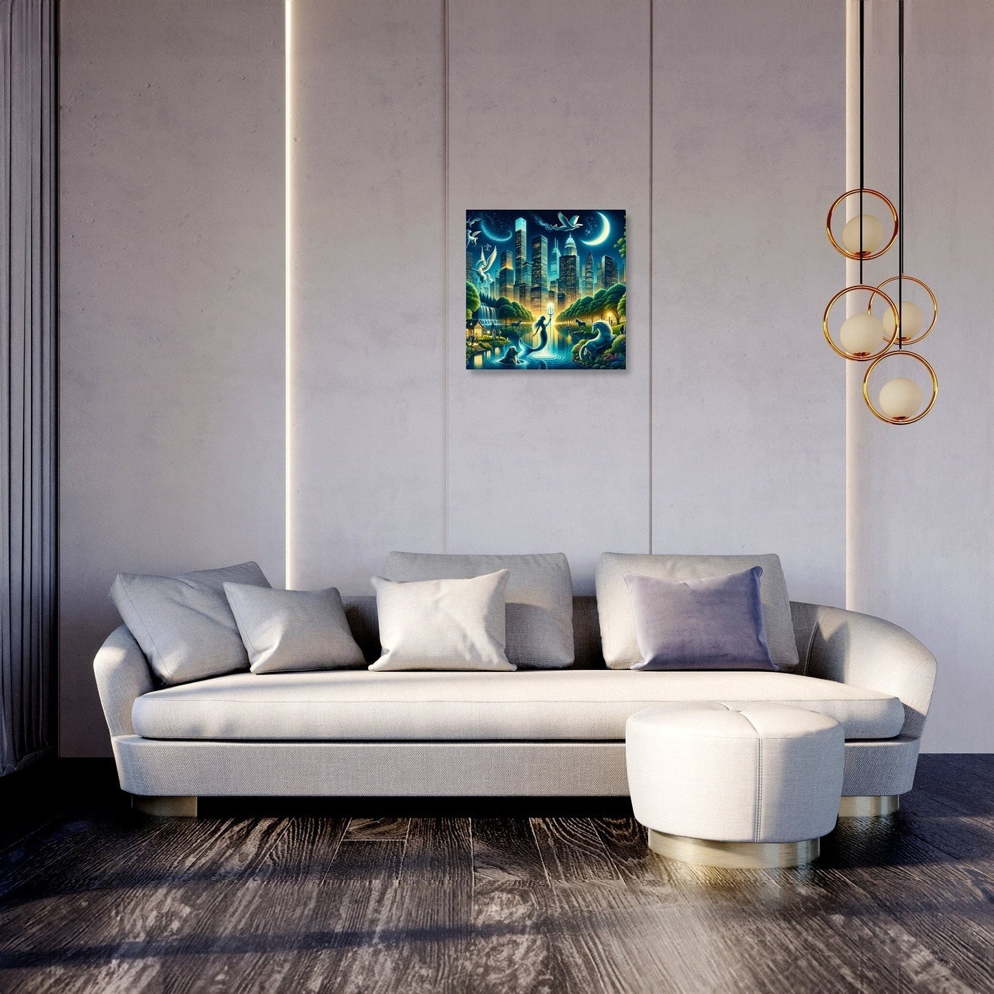 Urban Creature Fantasy Blend Canvas