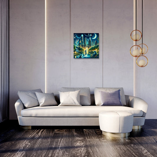 Urban Creature Fantasy Blend Canvas