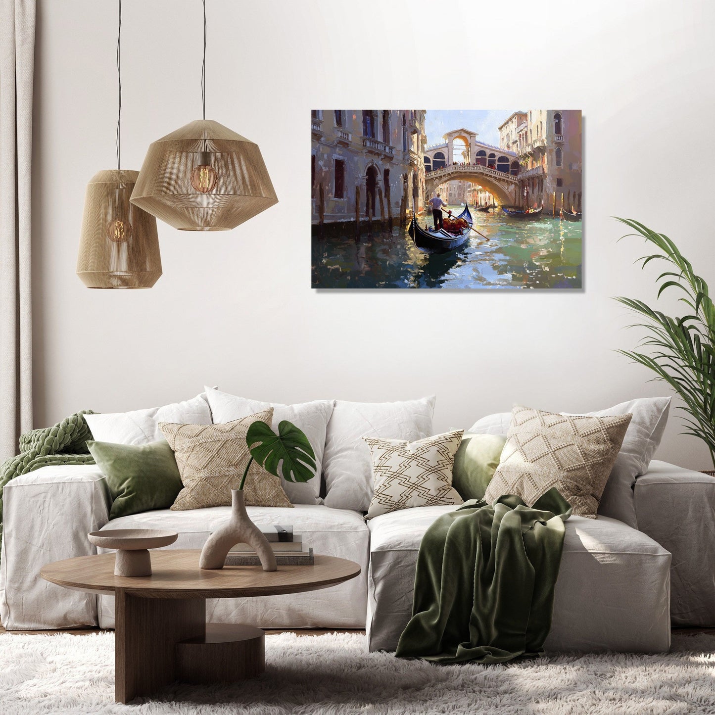 Venetian Canals Canvas