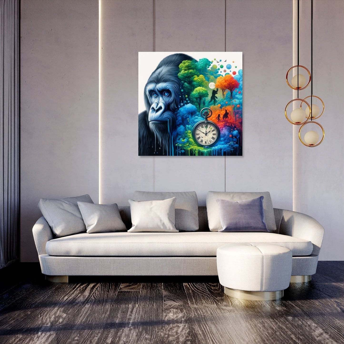 Whimsical Reflections Canvas
