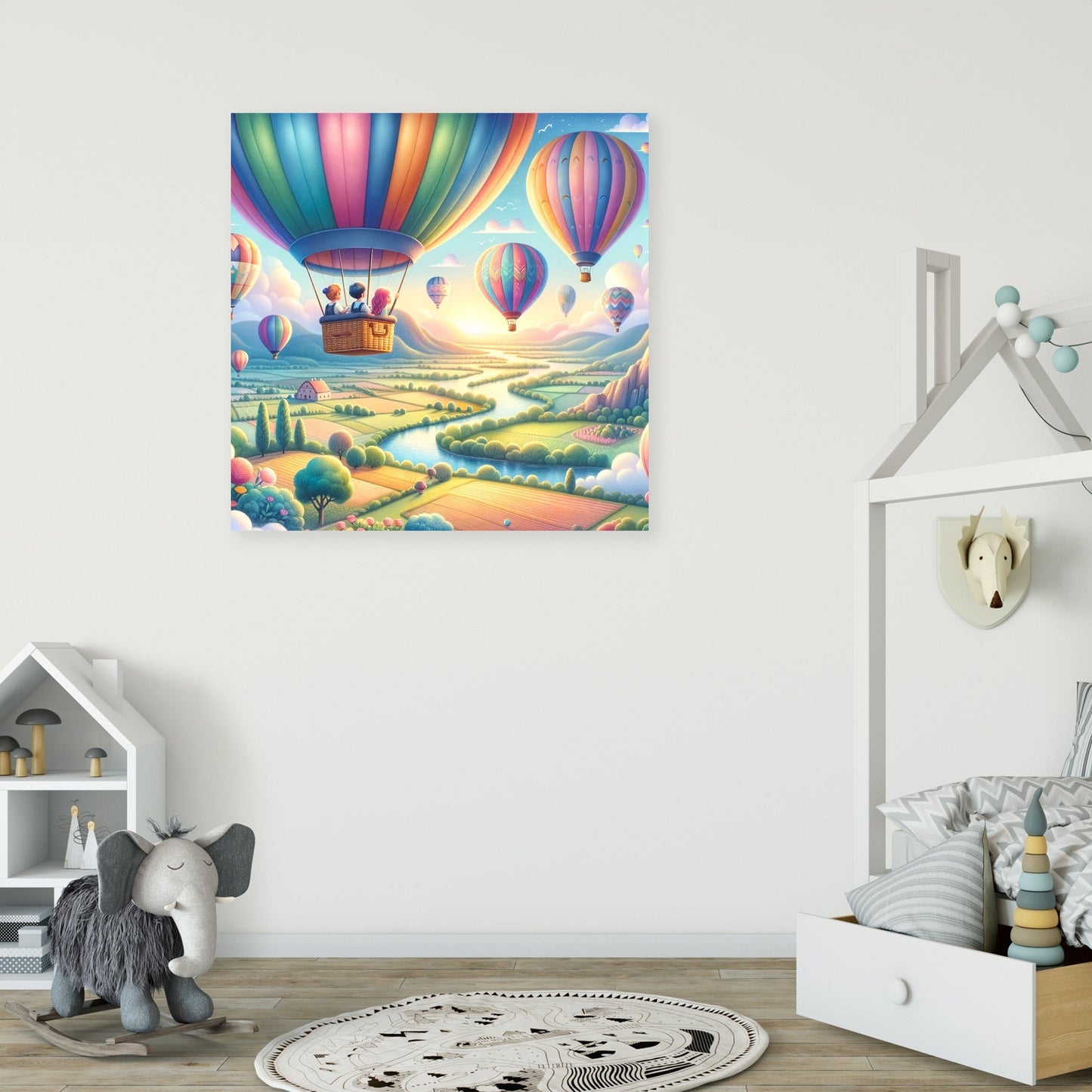 Balloon Adventure Canvas