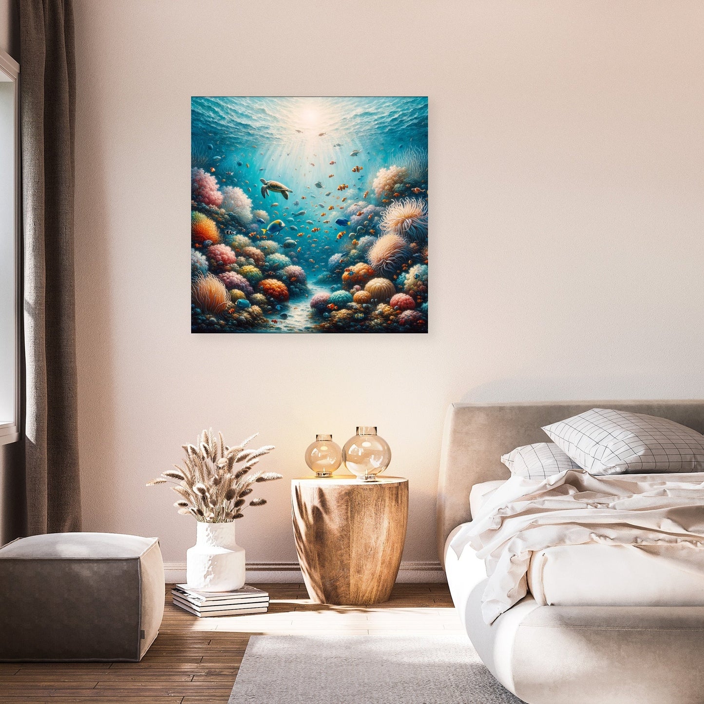 Ocean Depths Art Canvas