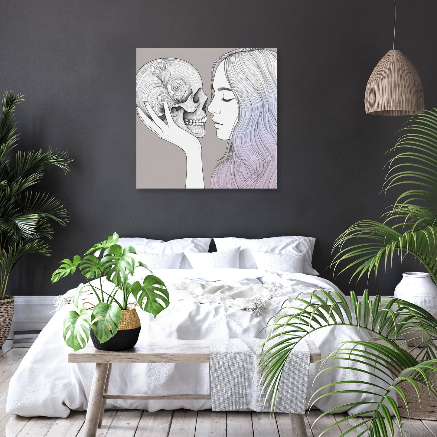 Serene Secrets Canvas