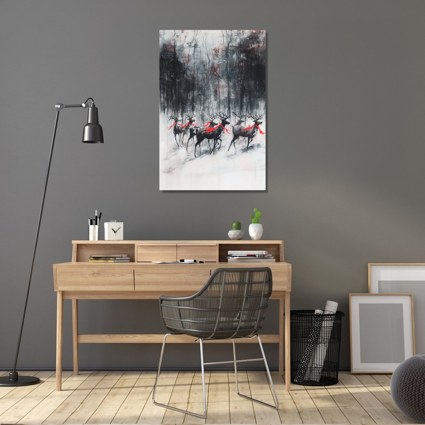 Enchanted Reindeer Canvas