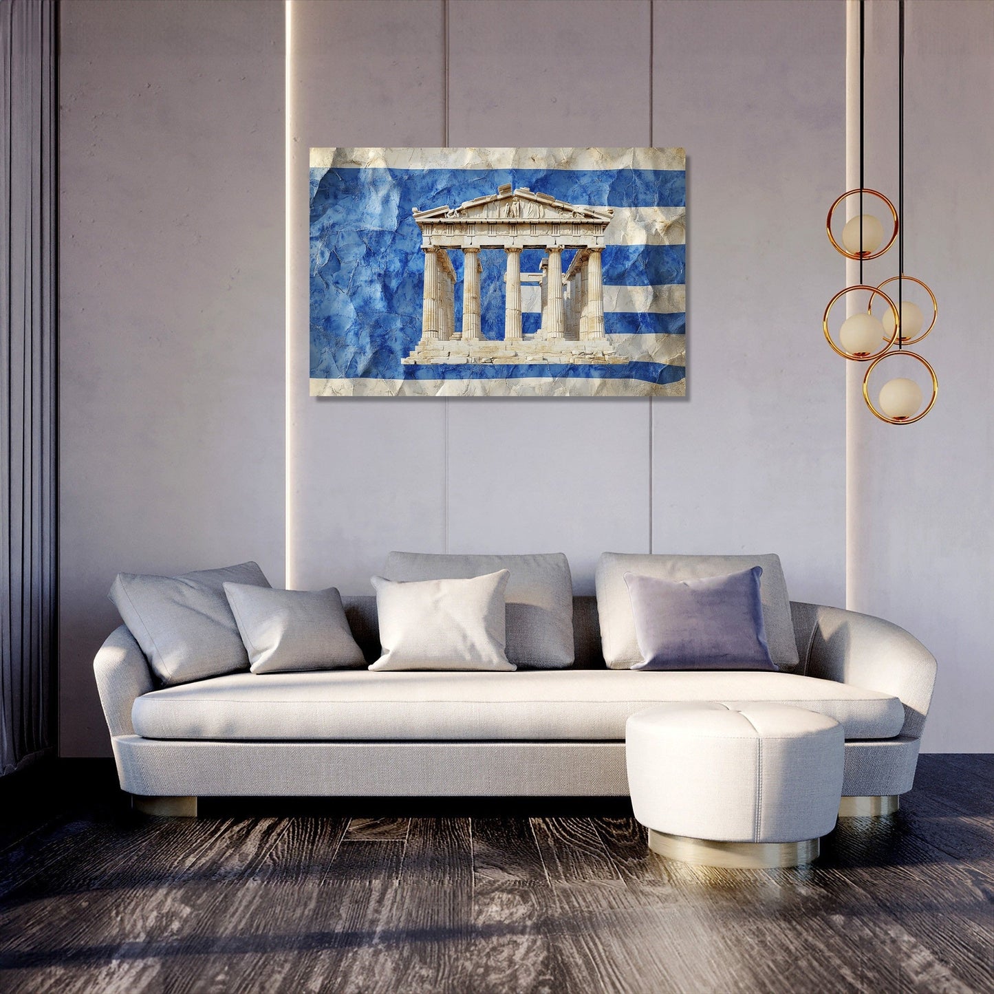Parthenon Glory Canvas