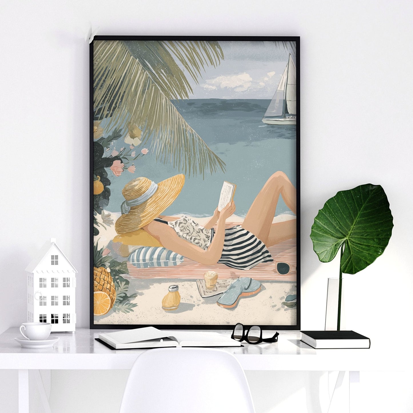 Feature Wall Art | Set of 3 Italian Lifestyle Wall art Prints