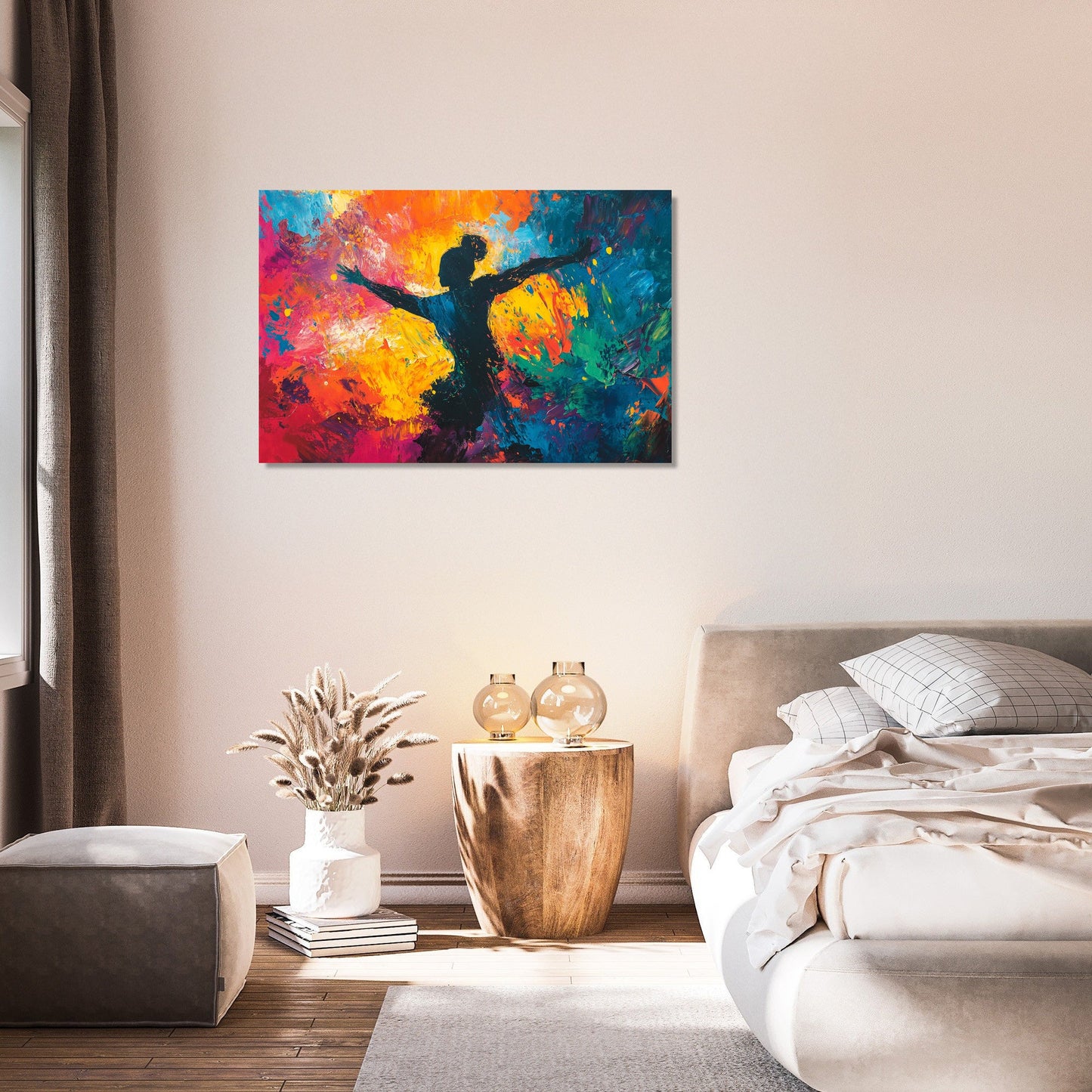 Dancing Shadow Canvas