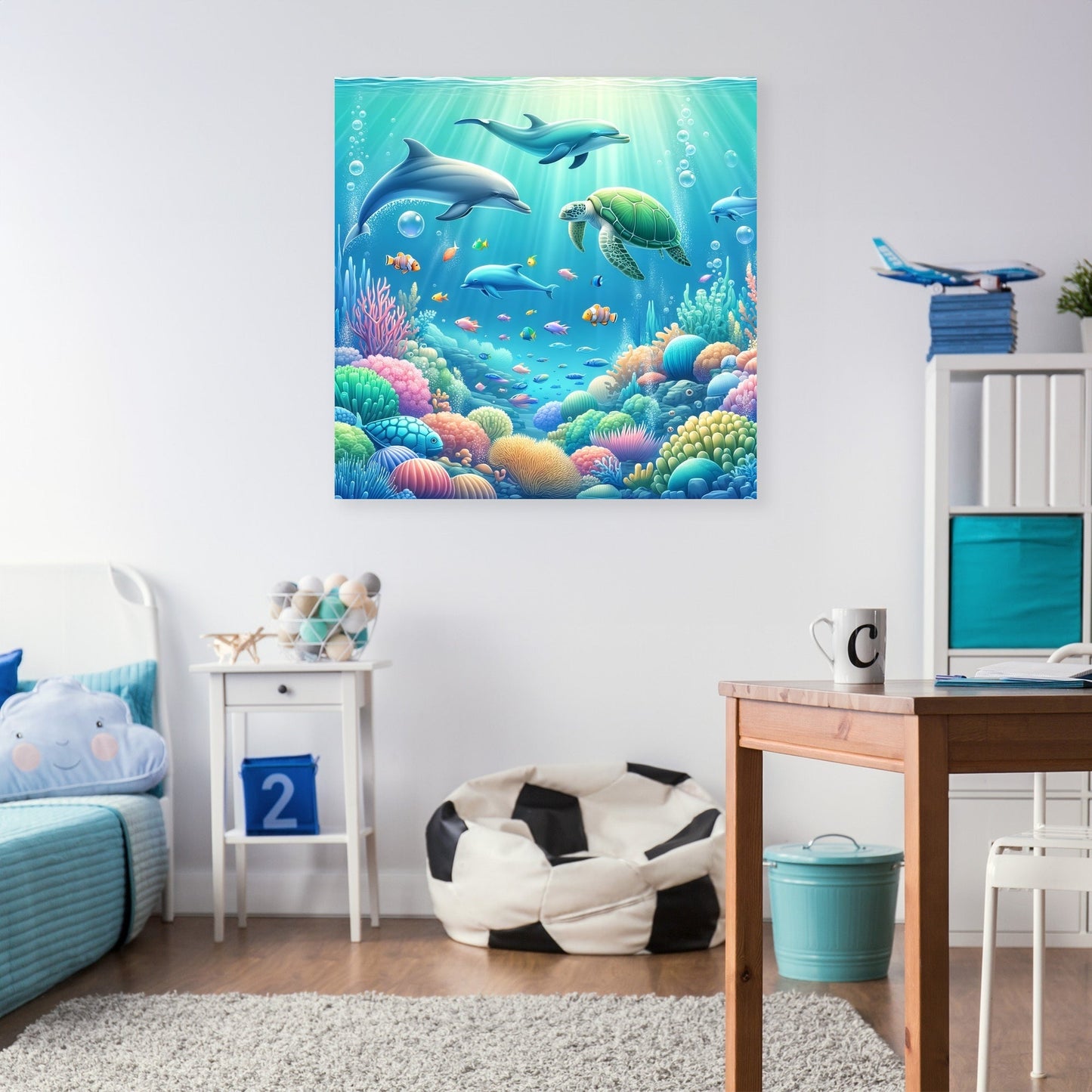 Underwater Wonderland Canvas