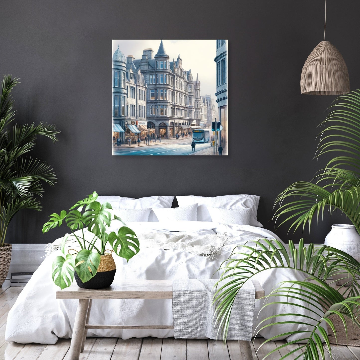 Union Street Aberdeen Canvas