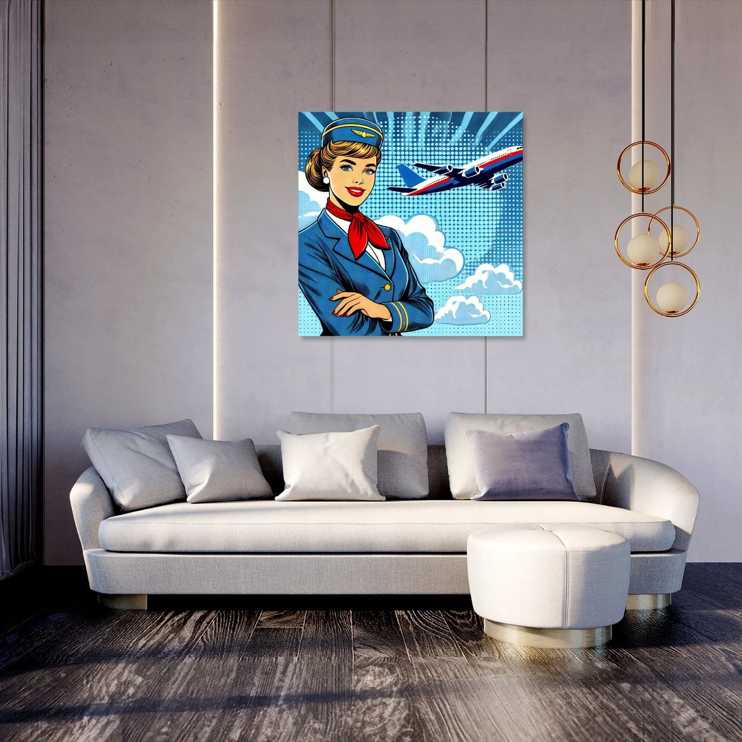 Skyward Elegance Canvas