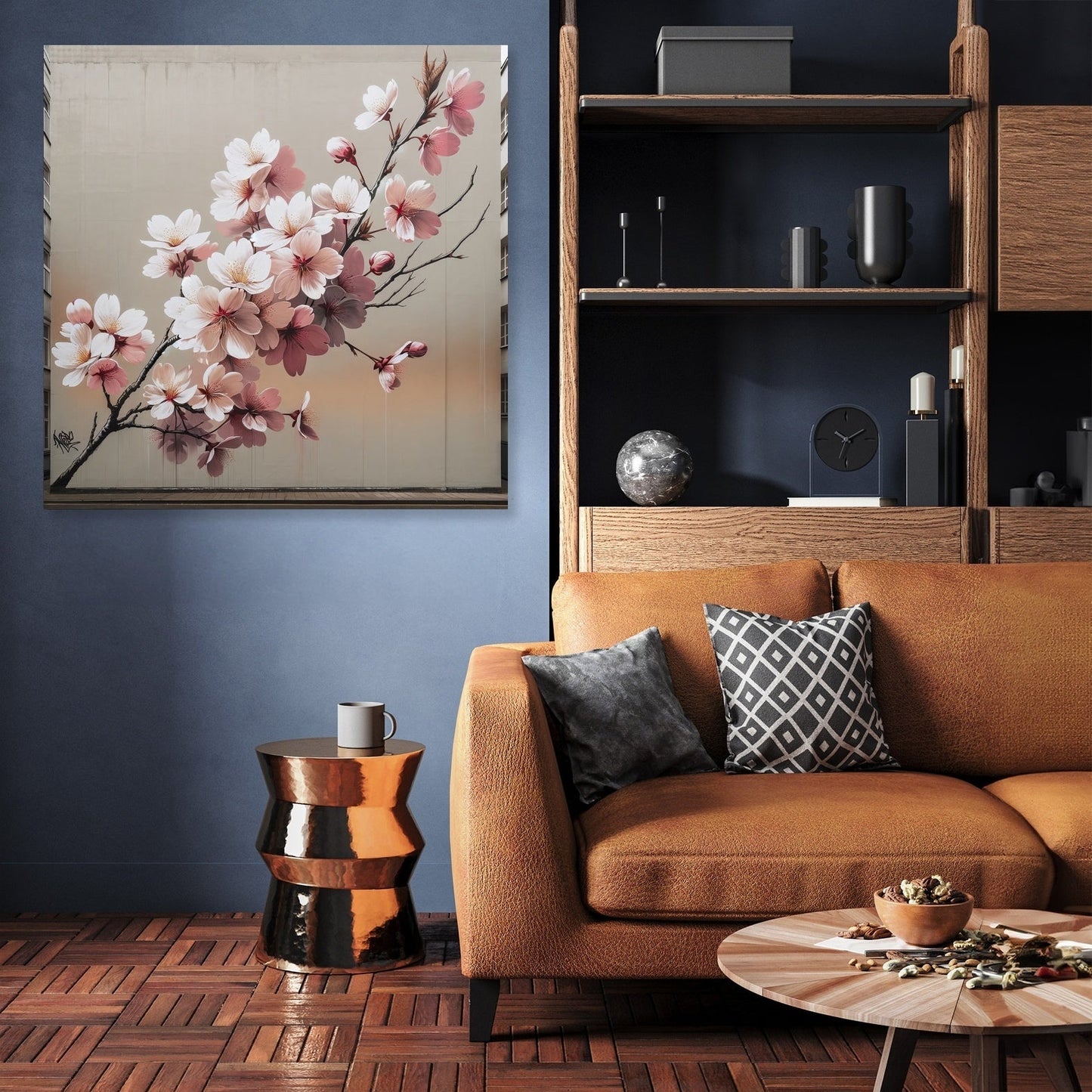 Cherry Blossom Elegance Canvas