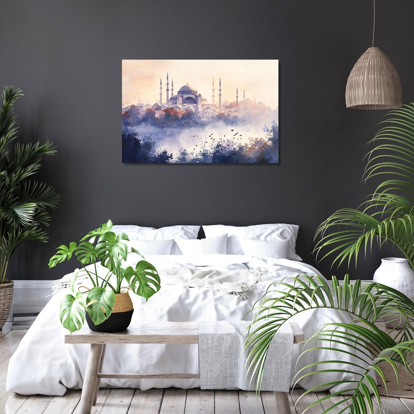 Hagia Sophia Sunrise Canvas