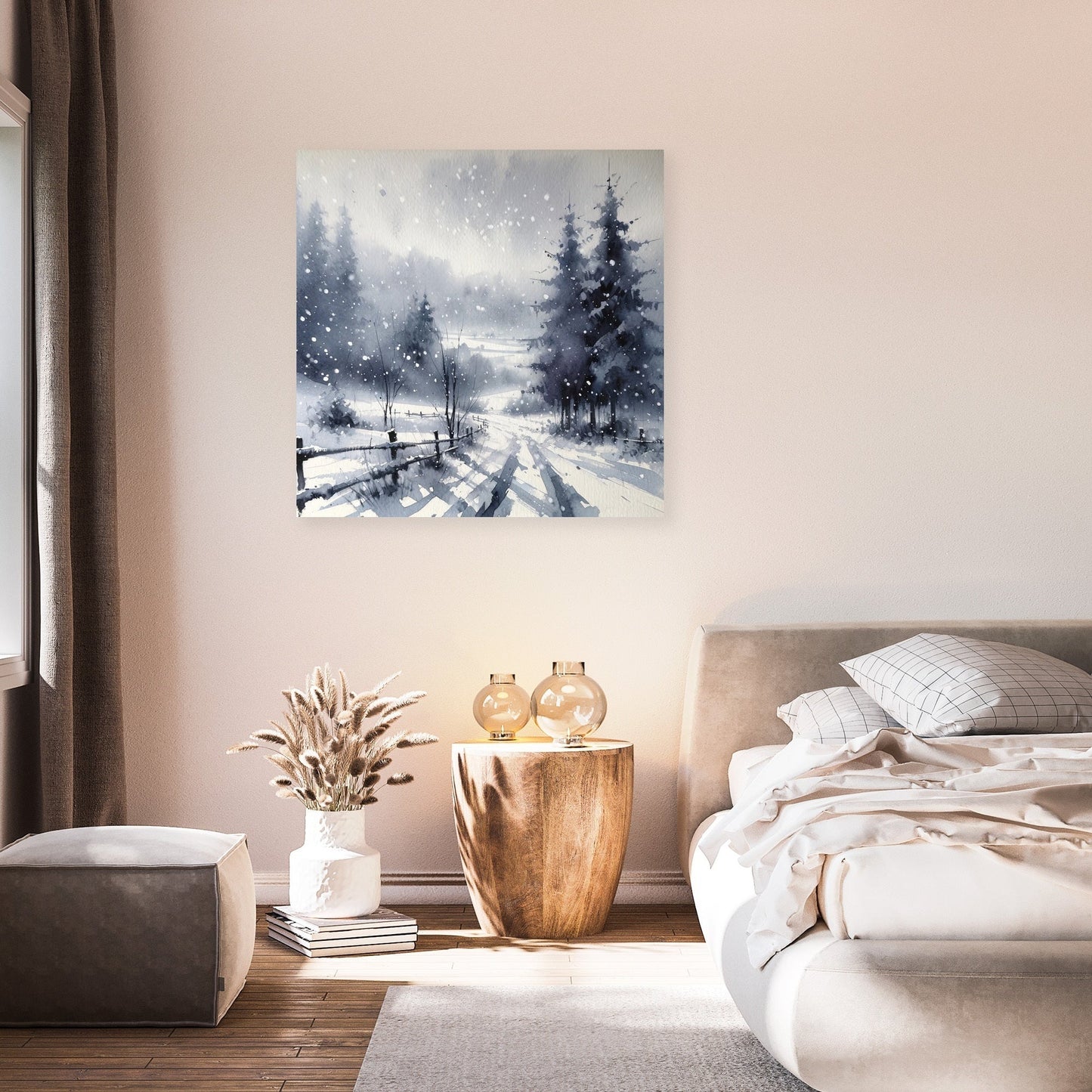Whispering Winter Canvas