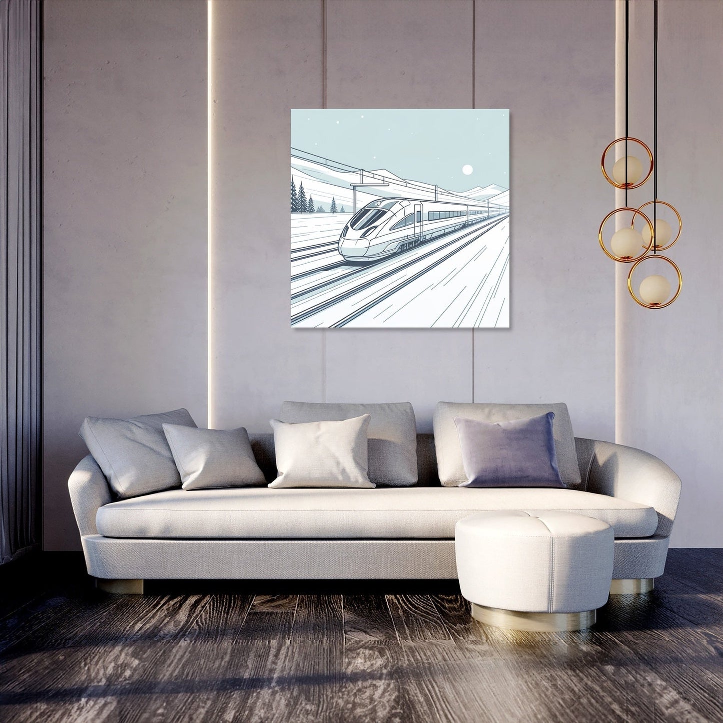 Winter Journey Canvas