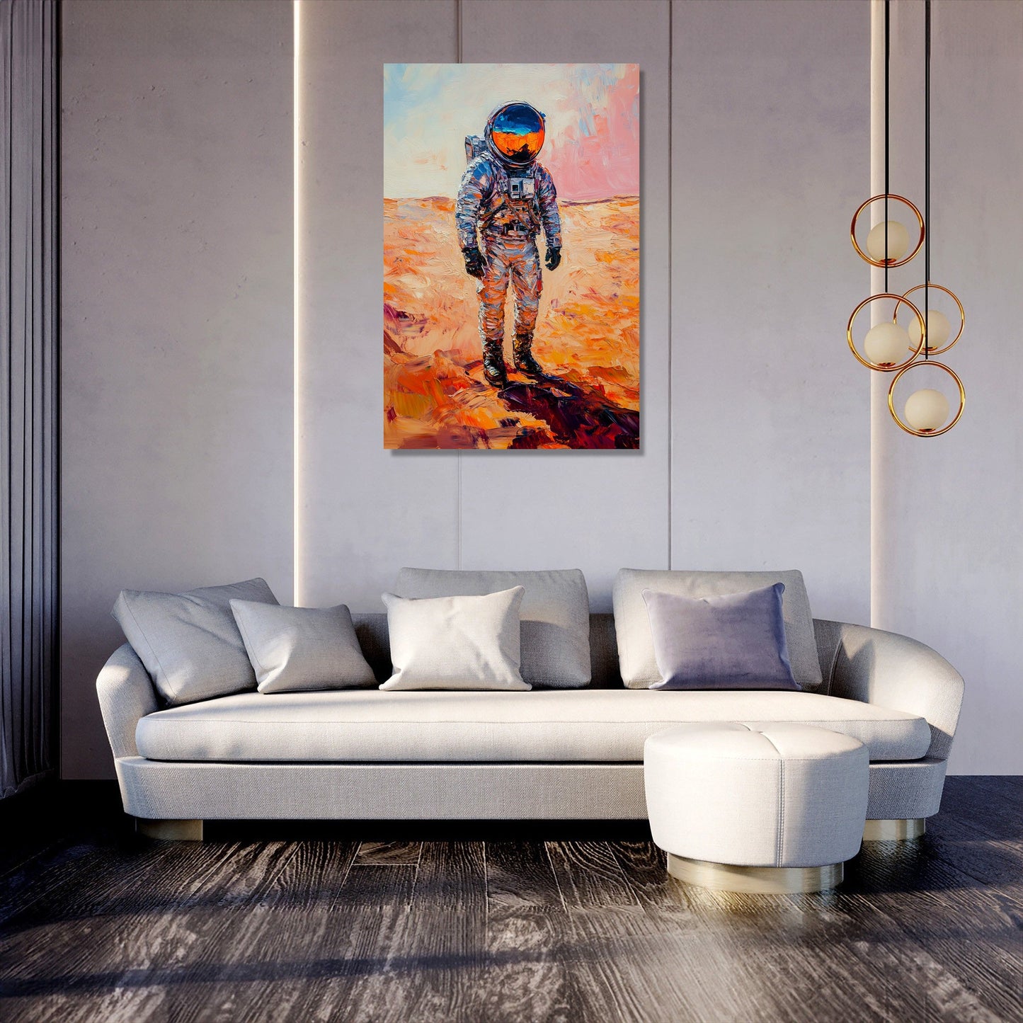 Martian Explorer Canvas