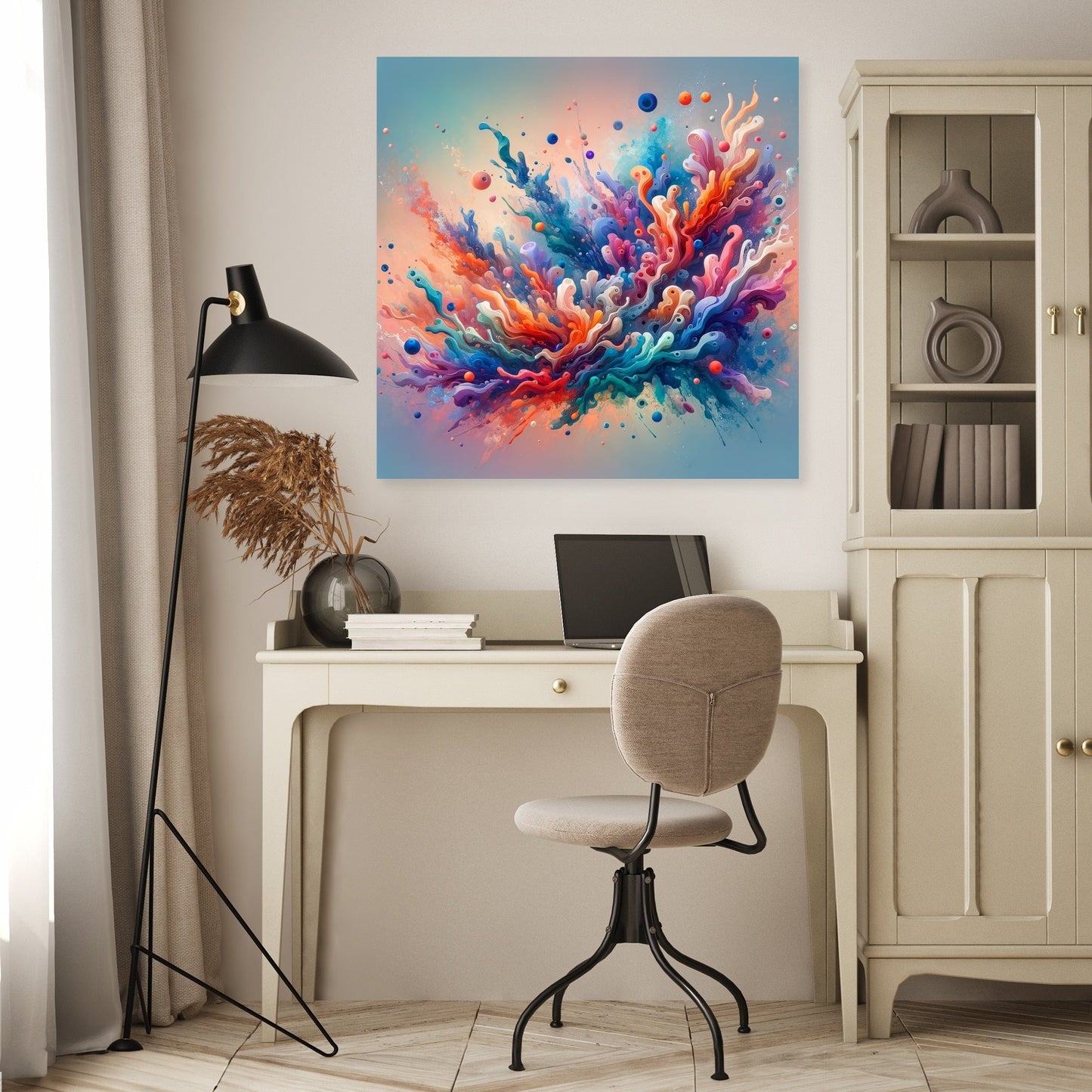Marine Melody Art Canvas