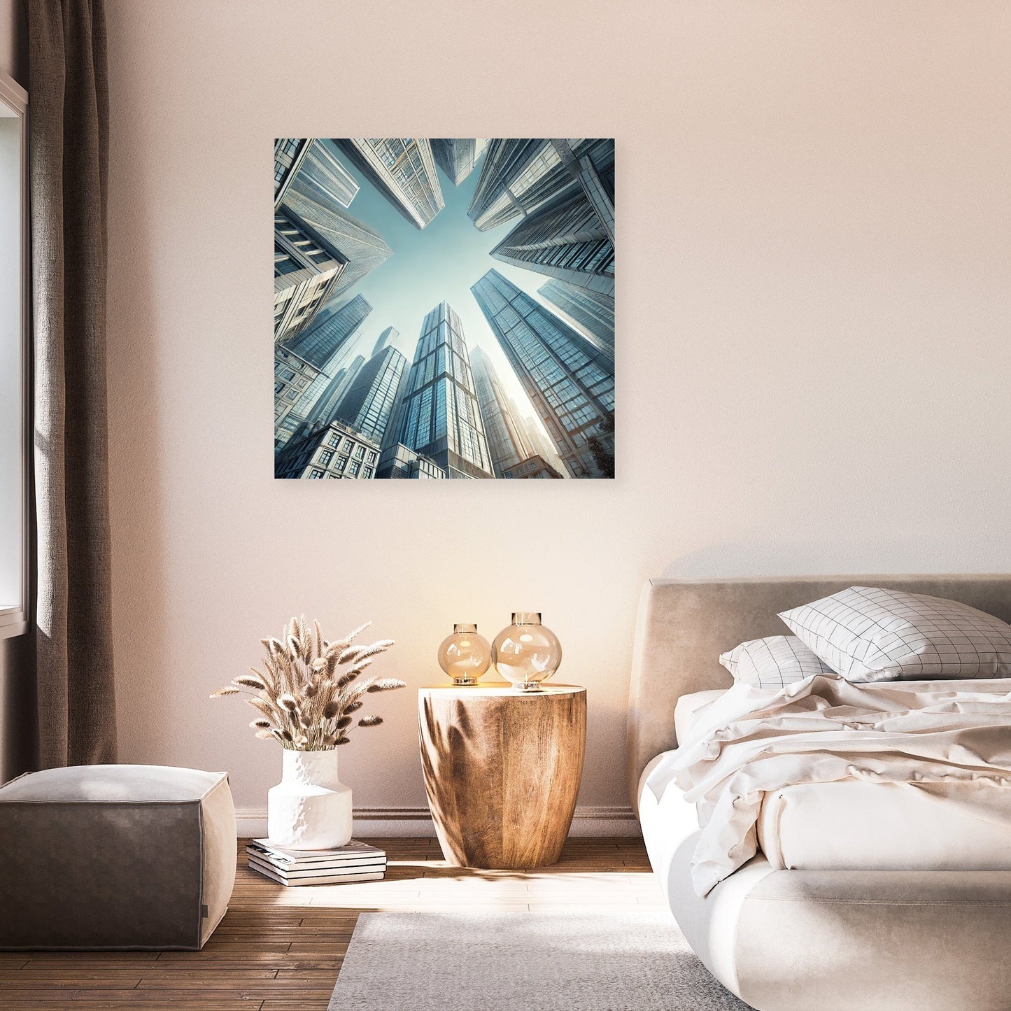 Towering Skyscraper Canvas