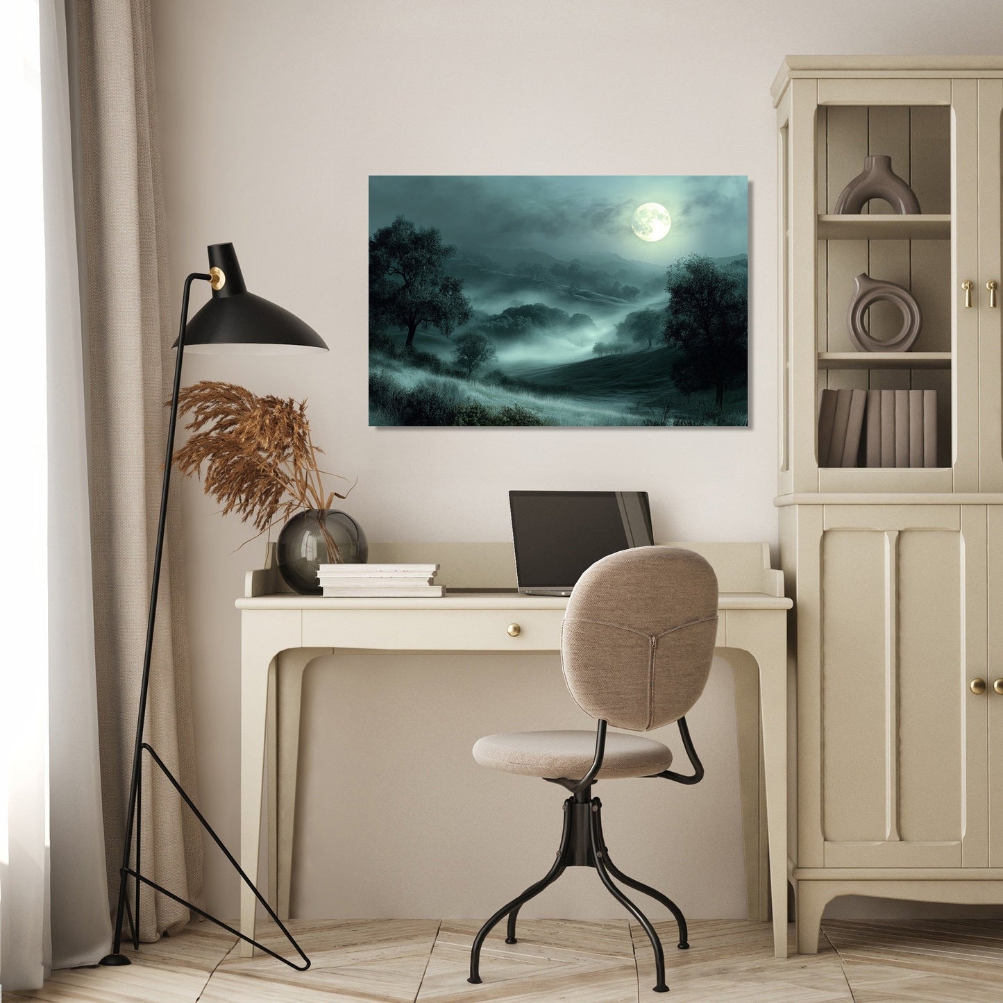 Moonlit Mist Canvas