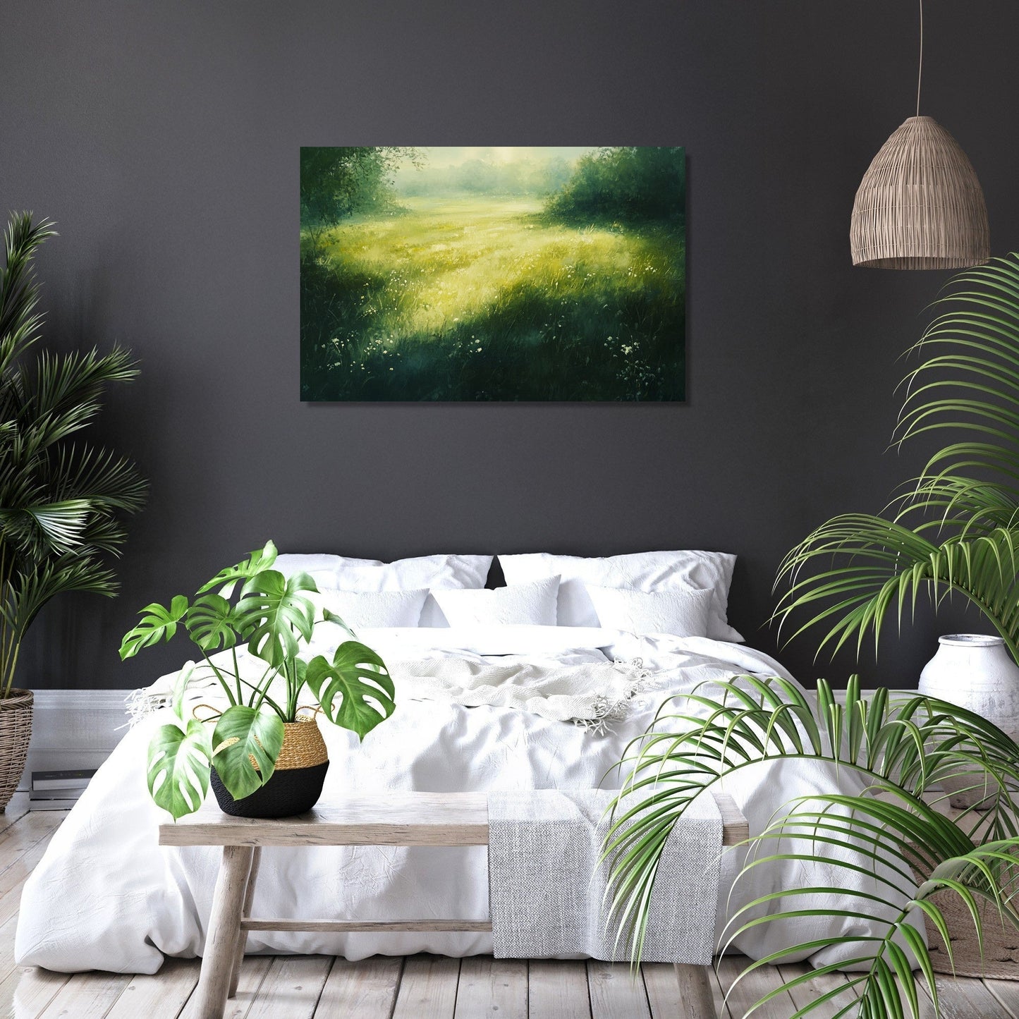 Sunlit Reflections Canvas