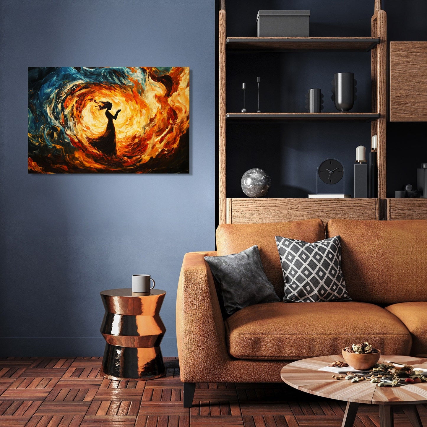 Flame Embrace Canvas