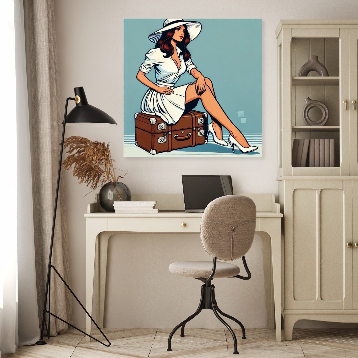 Reflective Voyage Canvas