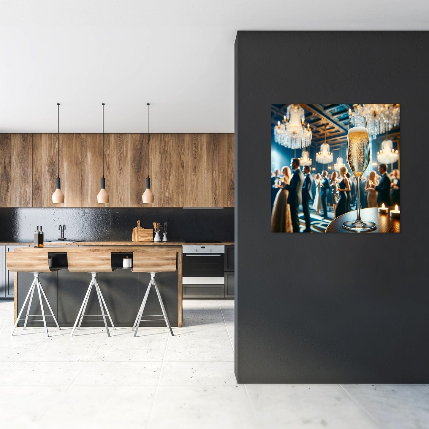 Champagne Celebration Canvas