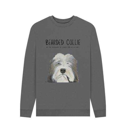 Fluff Happens: Bearded Collie Chaos Sweatshirt