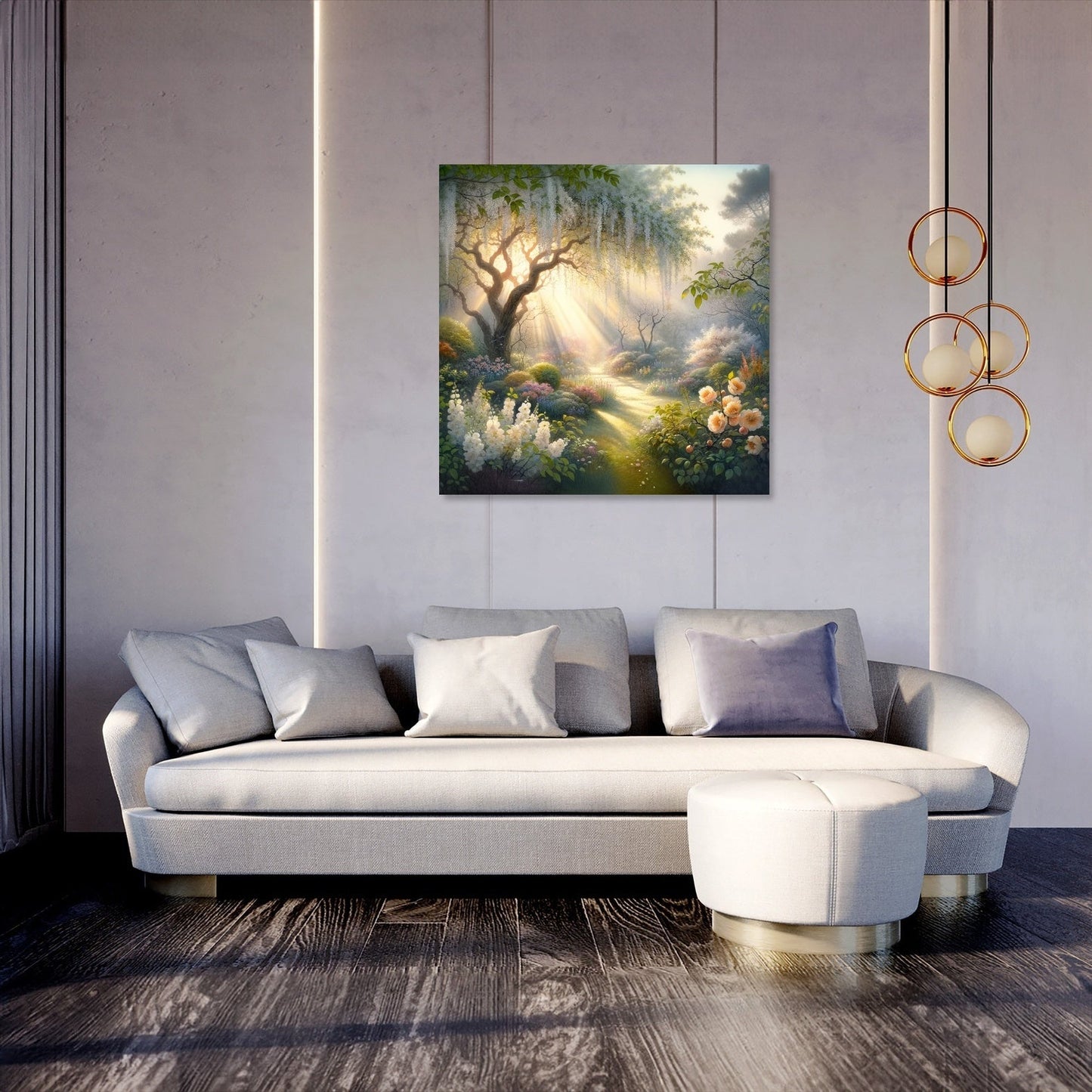 Spring's Dawn Serenity Canvas