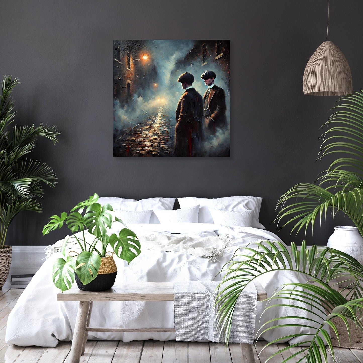 Night Watch Alley Canvas