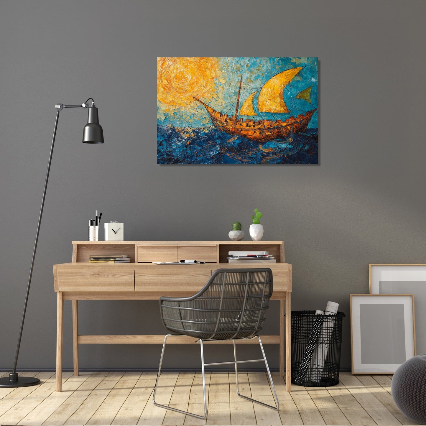 Golden Voyage Canvas