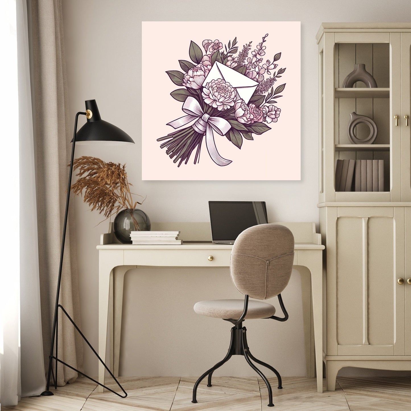 Romantic Bouquet Canvas