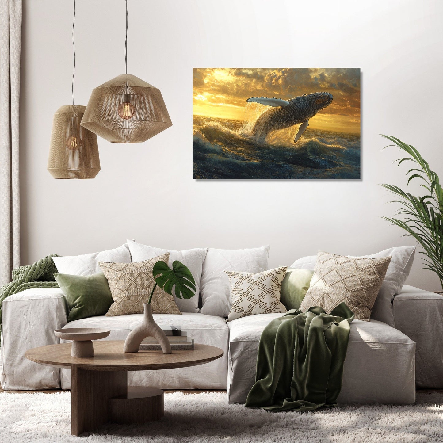 Nostalgic Oceanic Majesty Canvas