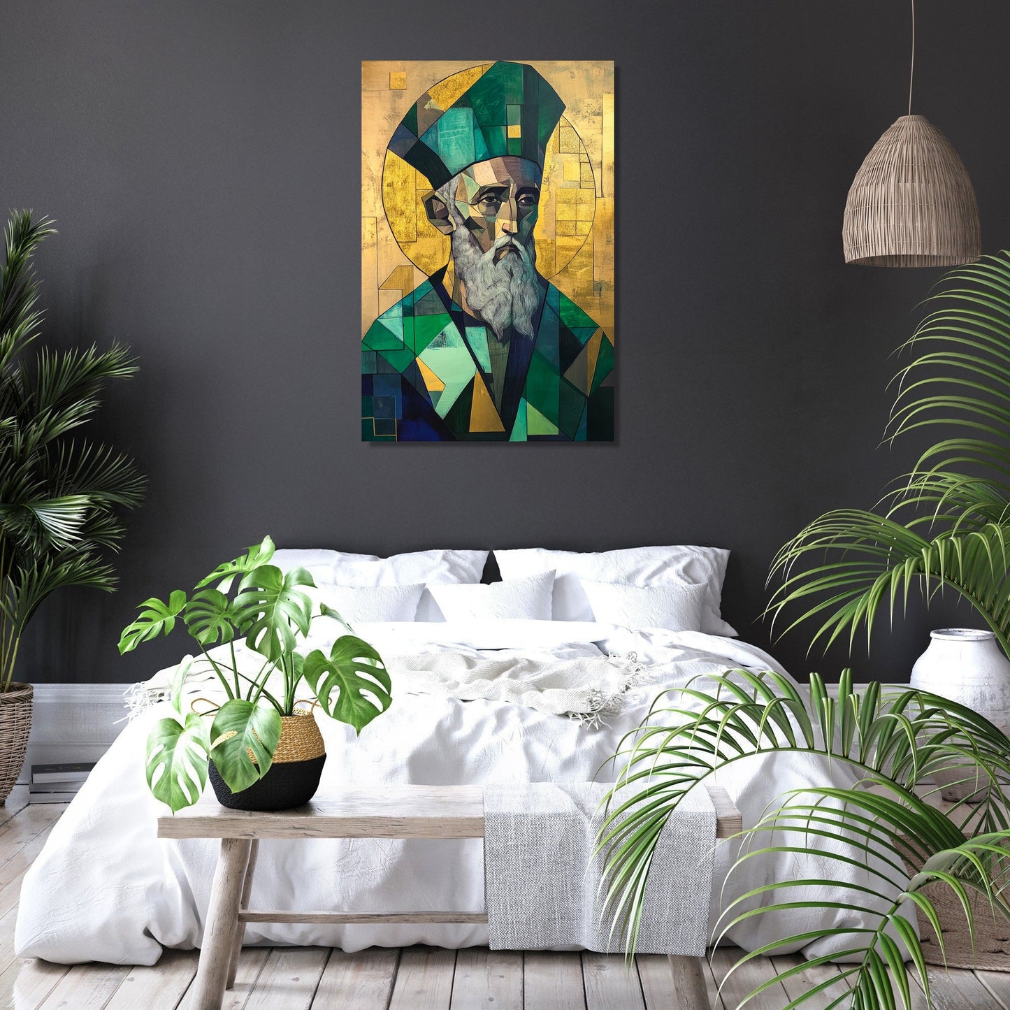 Saint Patrick's Golden Canvas
