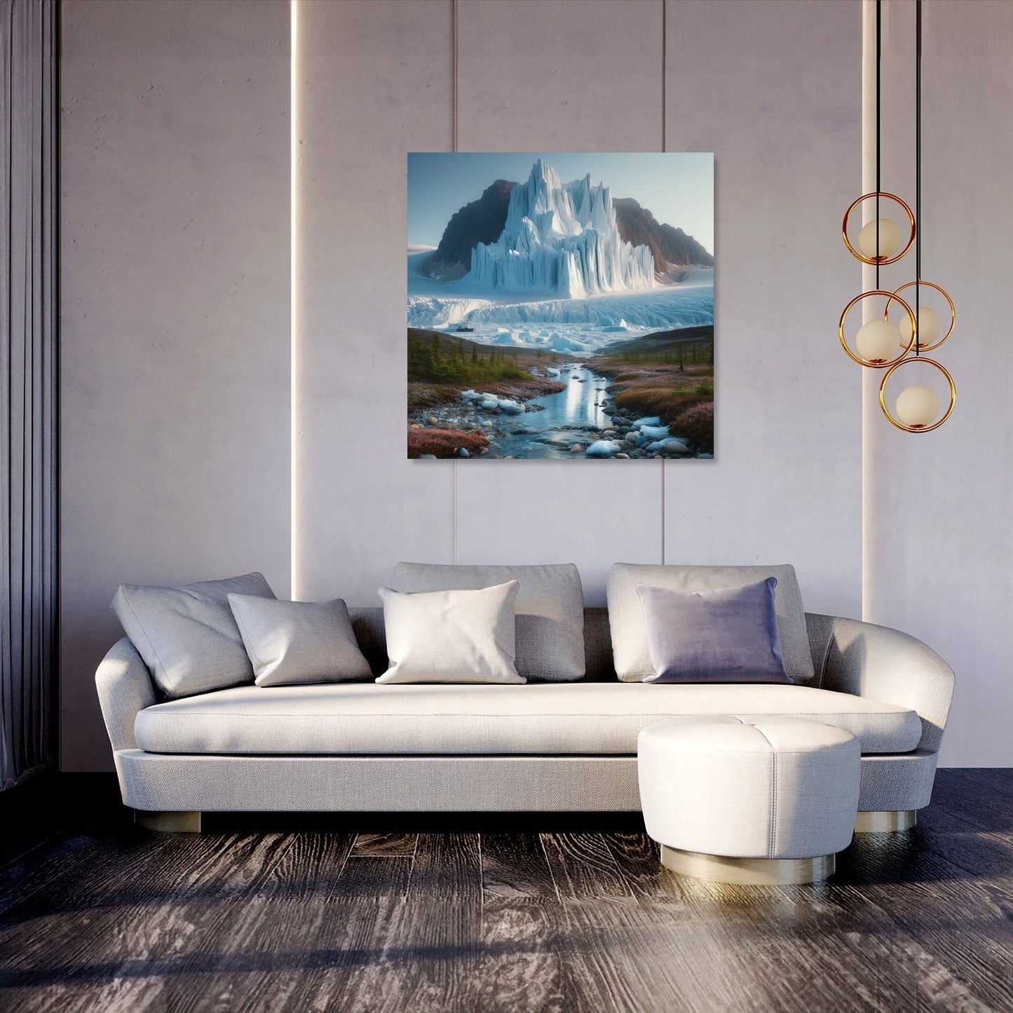 Glacial Majesty Canvas
