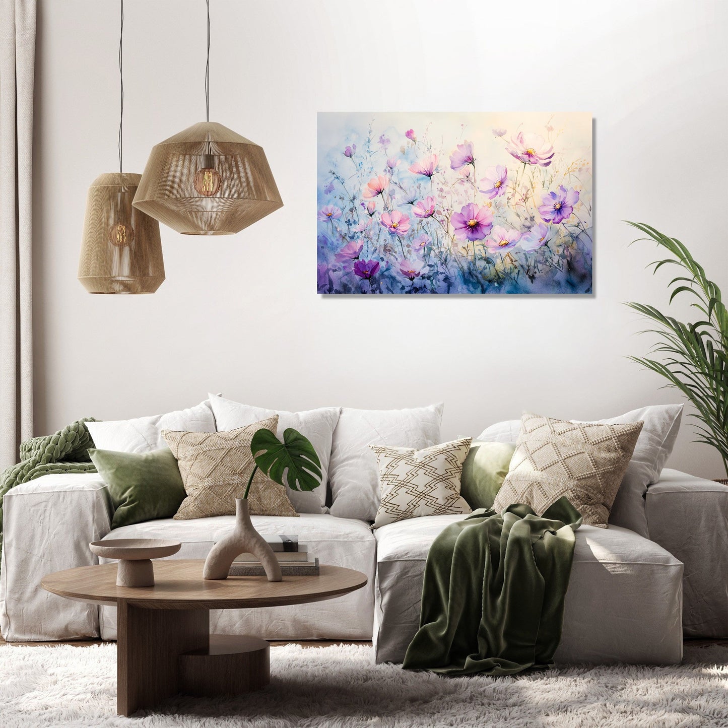 Floral Zephyr Canvas