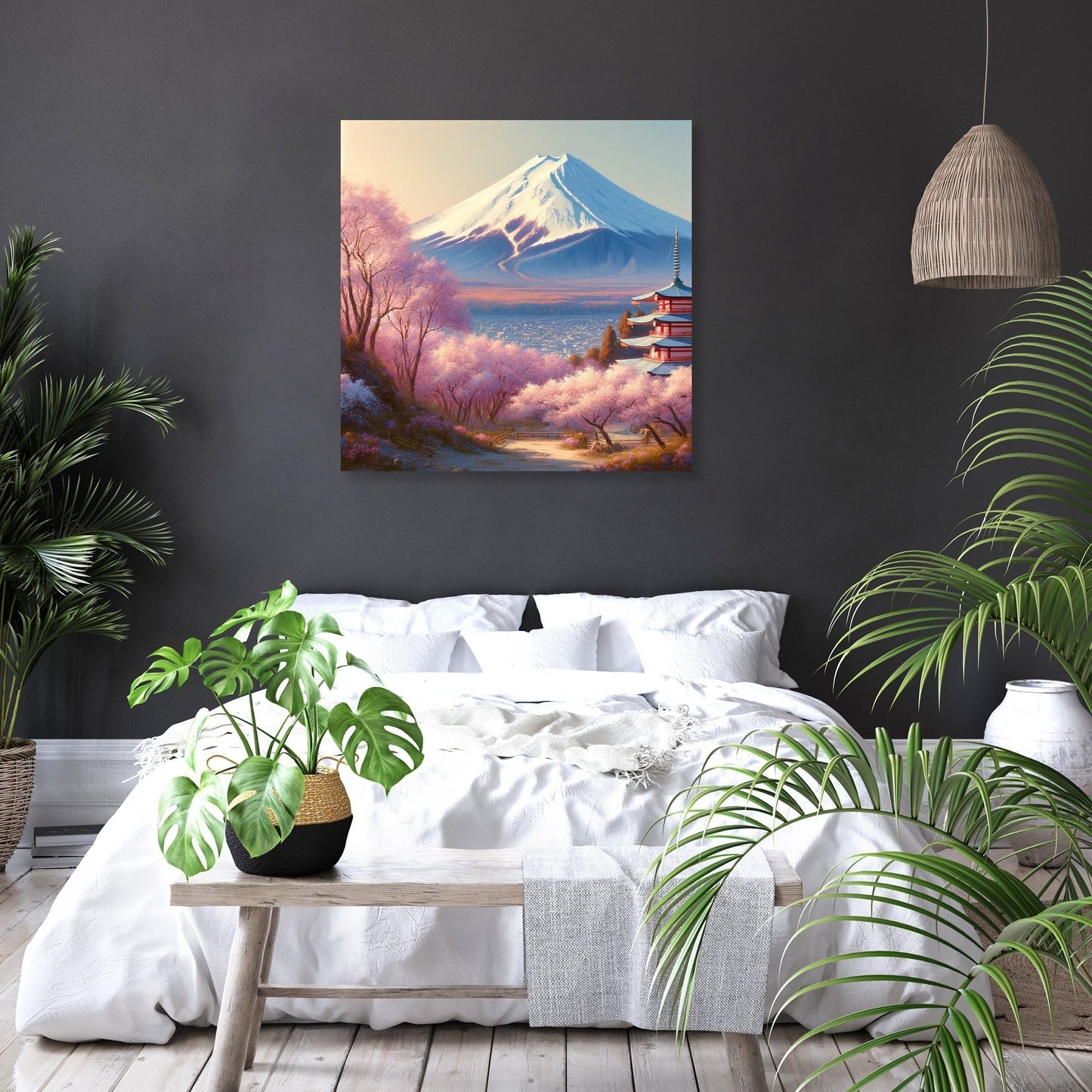 Cherry Blossom Majesty Canvas