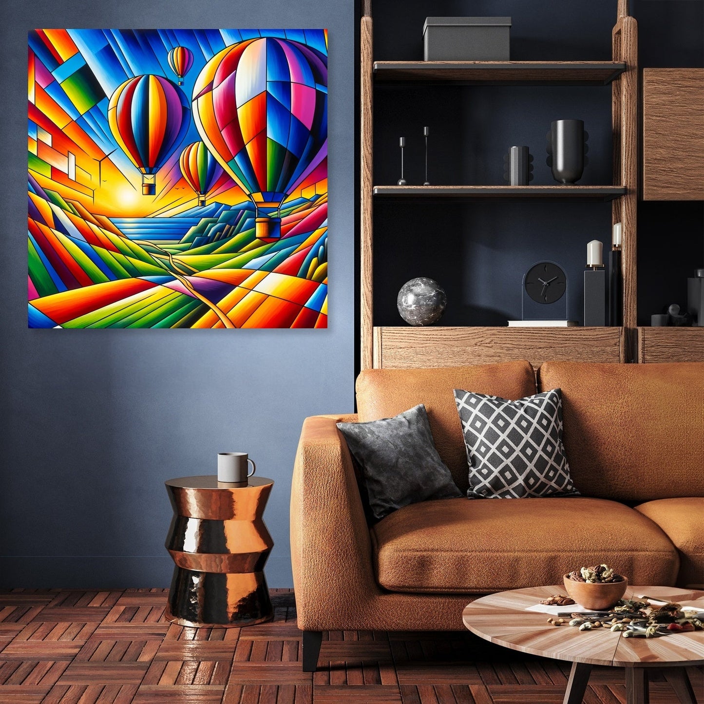 Cubist Odyssey Canvas