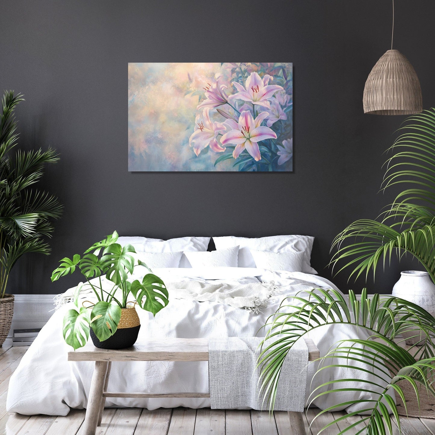 Morning Lily Canvas