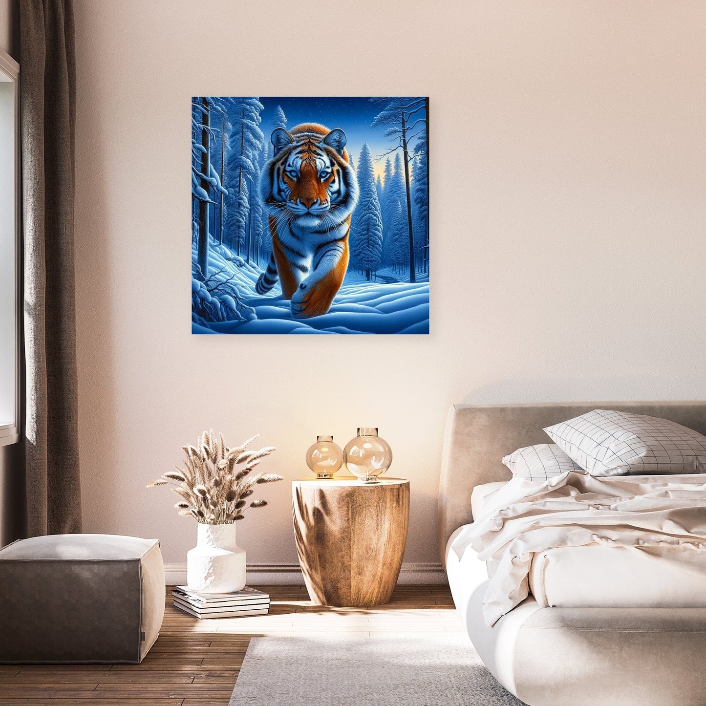 Siberian Solitude Canvas