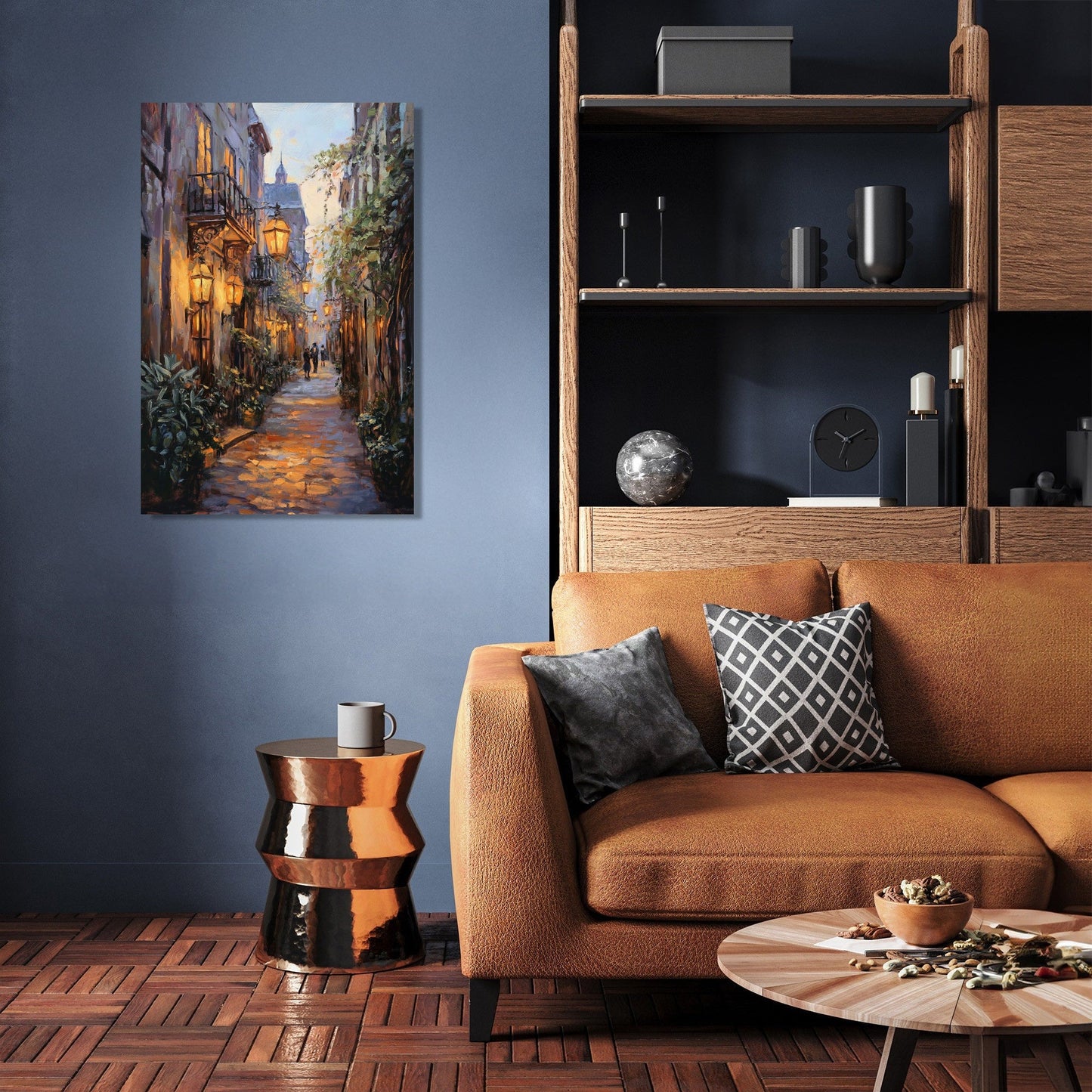 Cobblestone Nostalgia Canvas