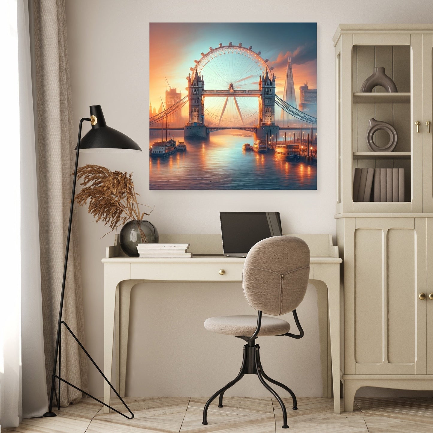 London Dusk Transition Canvas
