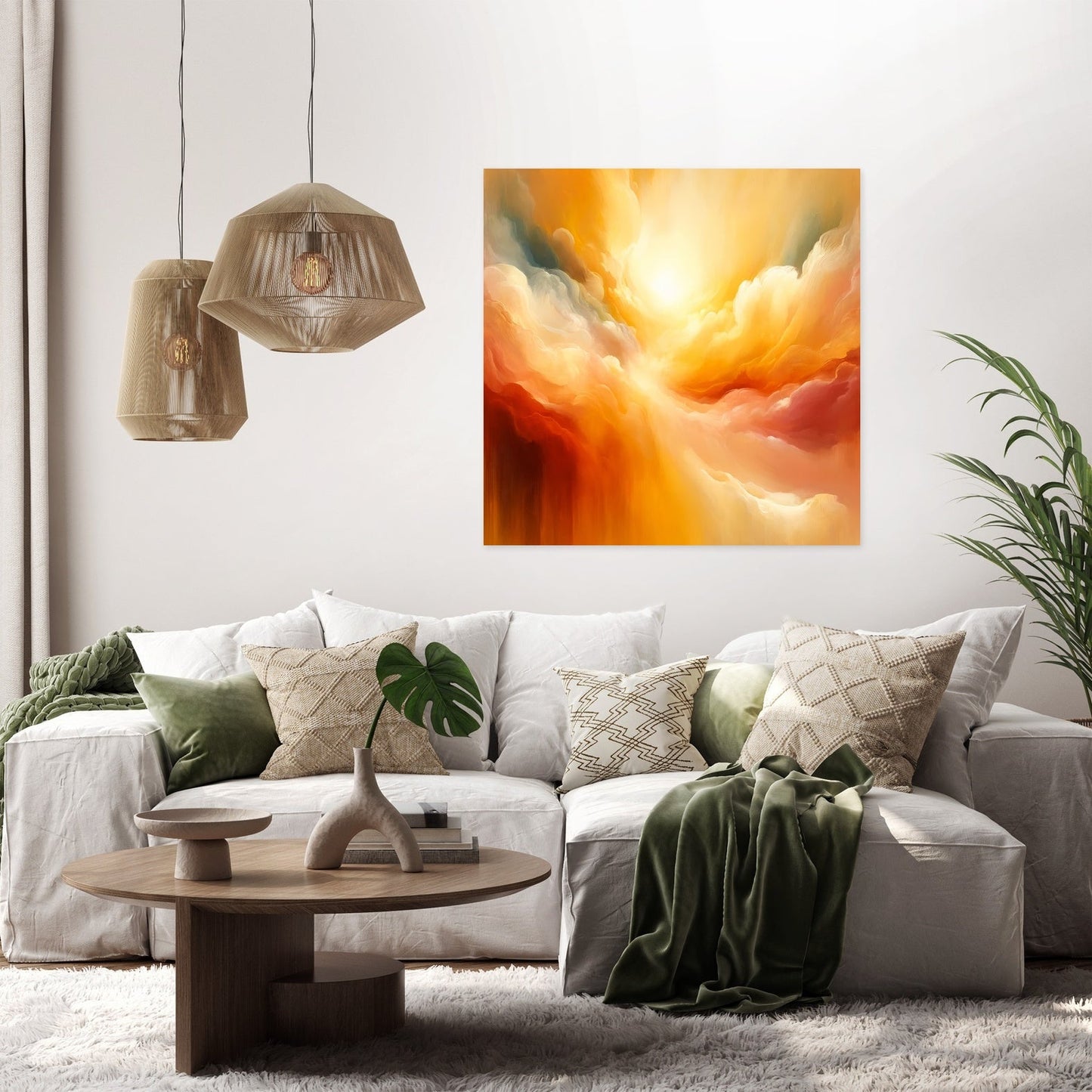 Sunlit Embrace Canvas